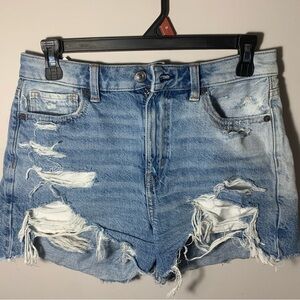 American Eagle ripped jeans shorts
